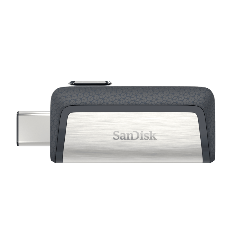 SanDisk Ultra Dual 256GB USB-A / USB-C Harmaa, Hopea