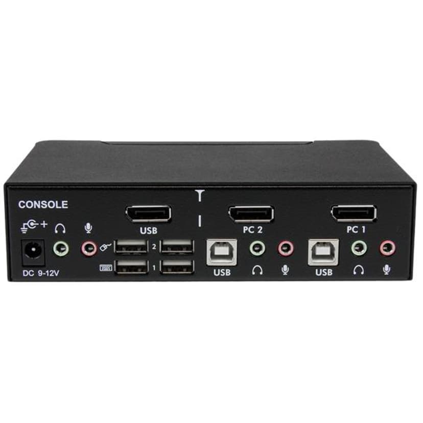 Startech 2 Port Professional USB DisplayPort KVM Switch with Audio