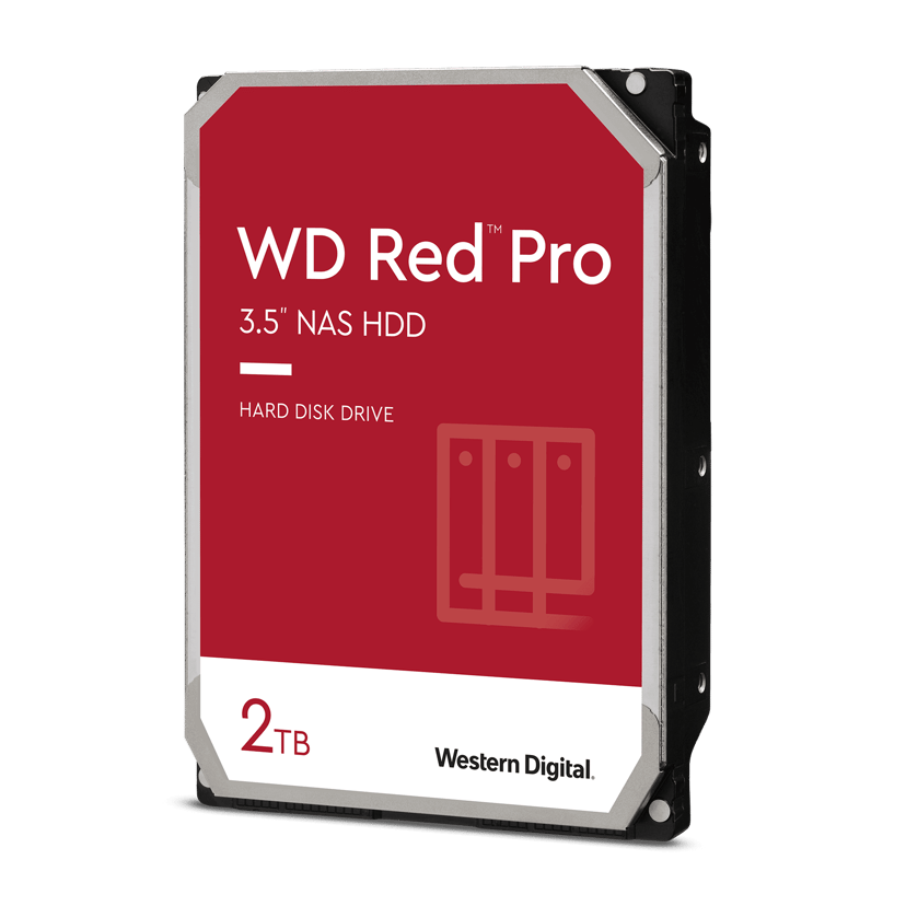 WD Red Pro 2TB 3.5" 7200r/min SATA 6.0 Gbit/s HDD