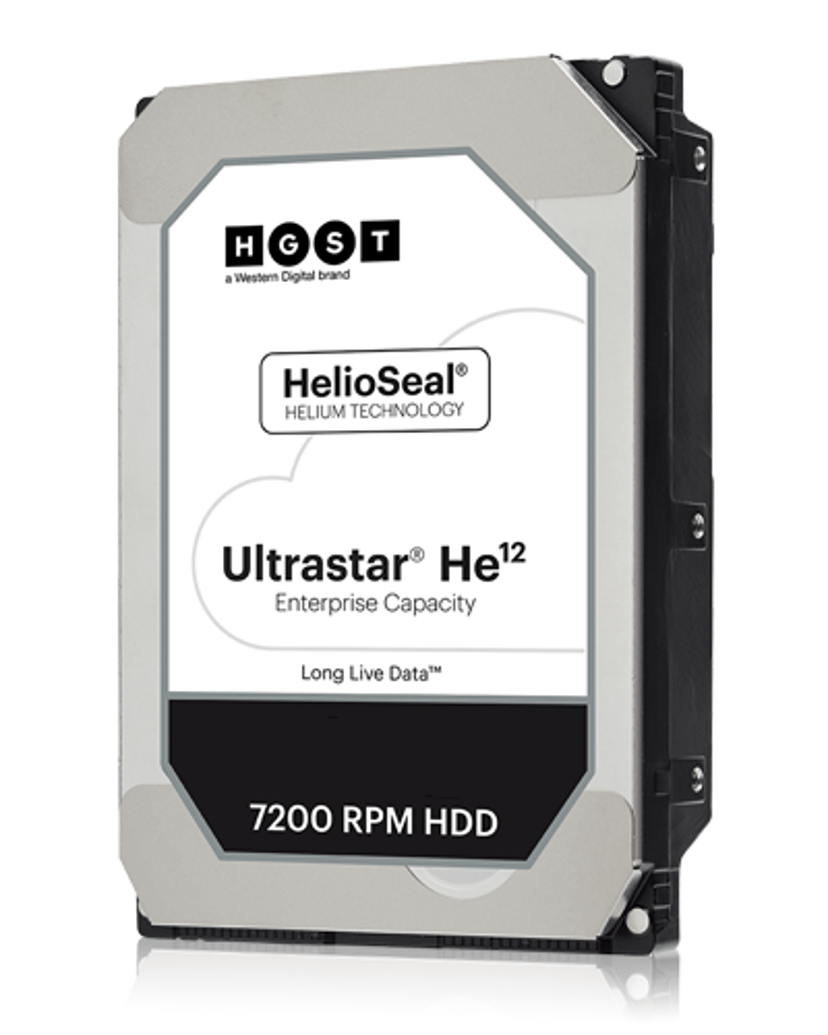 WD Ultrastar HE12 12TB 512E SE 3.5" 7200r/min SATA 6.0 Gbit/s HDD