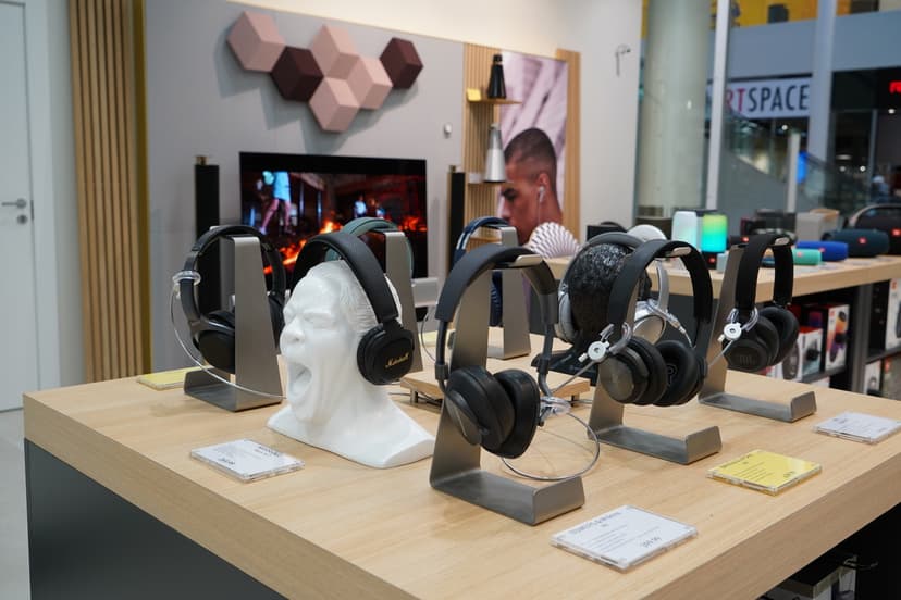 Multibrackets M Headset Holder Wit Hoofdtelefoonhouder