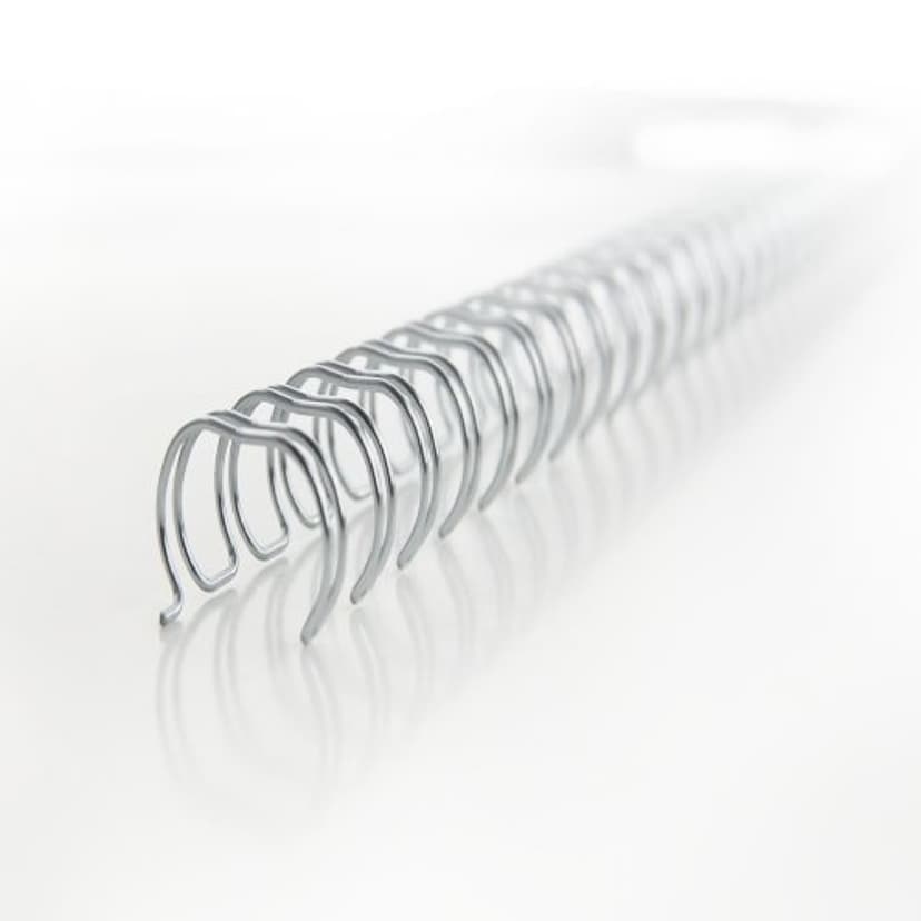 GBC Metallspiral 3:1 NO9 14mm A4 Sølv 100 stk