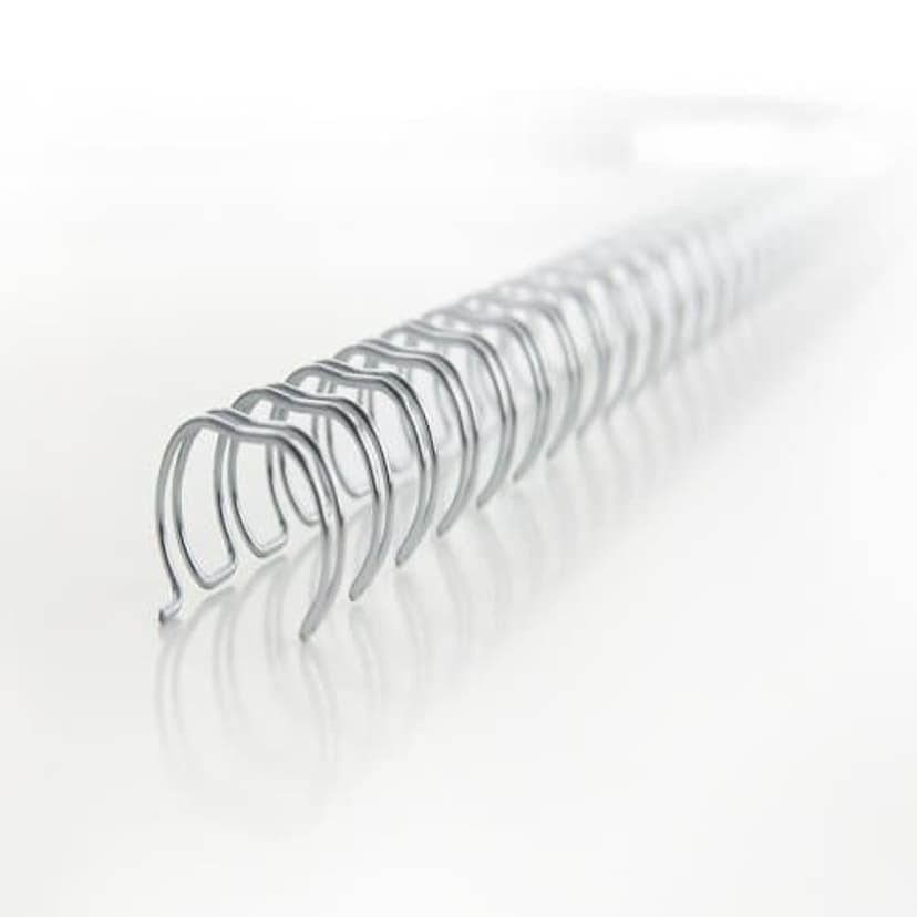 GBC Metallspiral 3:1 NO9 14mm A4 Silver 100st