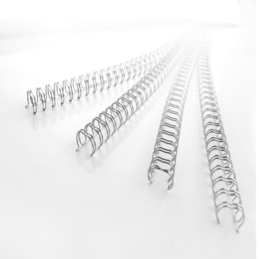 GBC Metal Spiral 3:1 NO9 14mm A4 Silver 100pcs