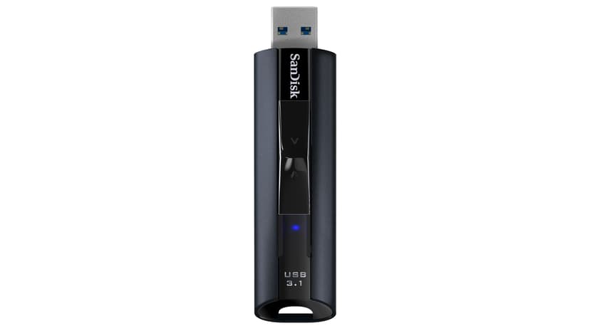 SanDisk Extreme Pro 256GB USB Type-A Sort