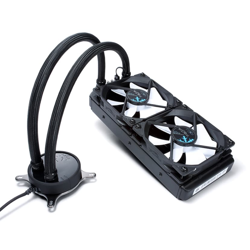 Fractal Design Celsius S24 AiO væskekøler Hvid, Sort