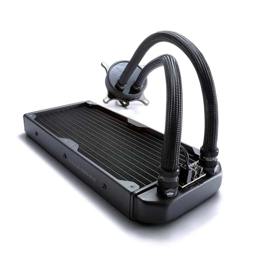 Fractal Design Celsius S24 AiO væskekøler Hvid, Sort