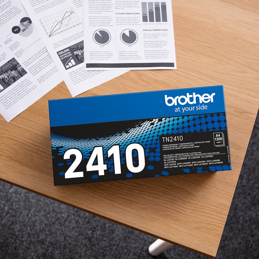 Brother Toner Svart 1.2K - L2510