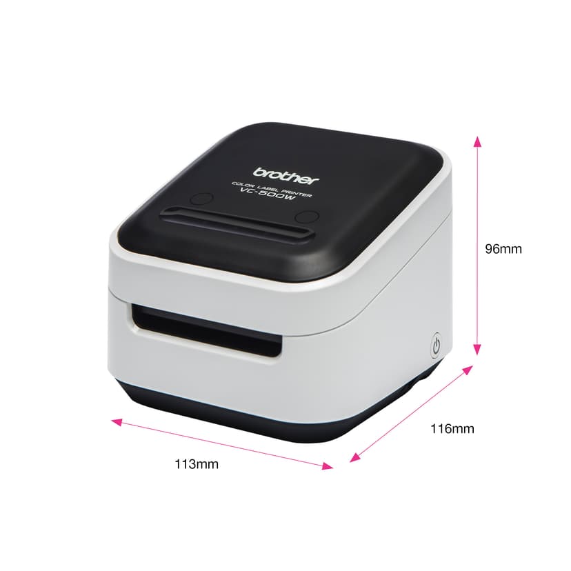 Brother VC-500W Fargeetikett Skriver