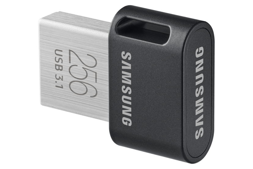 Samsung FIT Plus 256GB USB-A Harmaa, Hopea