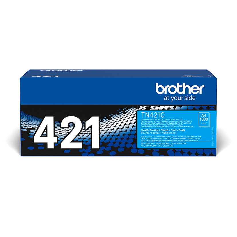 Brother Toner Cyan TN-421C 1.8K - DCP-L8410/HL-L8260
