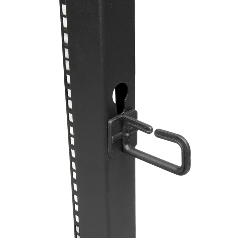 Startech 25U Adjustable Depth Open Frame 4 Post Server Rack