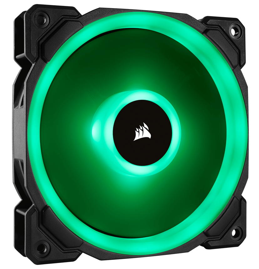 Corsair LL120 RGB PWM Single P Vifte Hvit, Sort