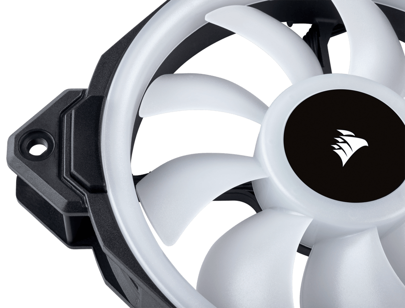 Corsair LL120 RGB PWM Single P Vifte Hvit, Sort