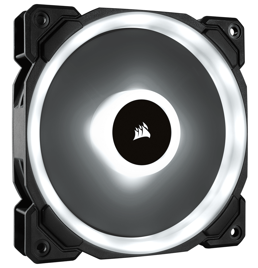Corsair LL120 RGB PWM Single P Vifte Hvit, Sort