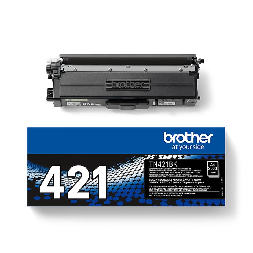 Brother Toner Svart TN-421BK 3K - DCP-L8410/HL-L8260