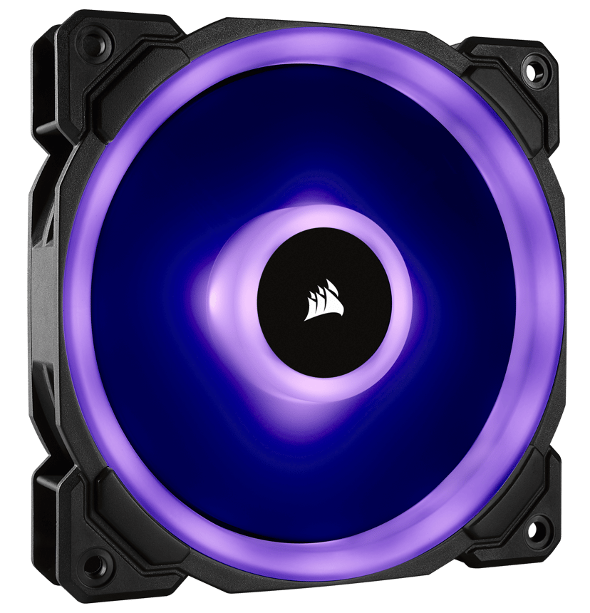 Corsair LL120 RGB PWM Single P Vifte Hvit, Sort