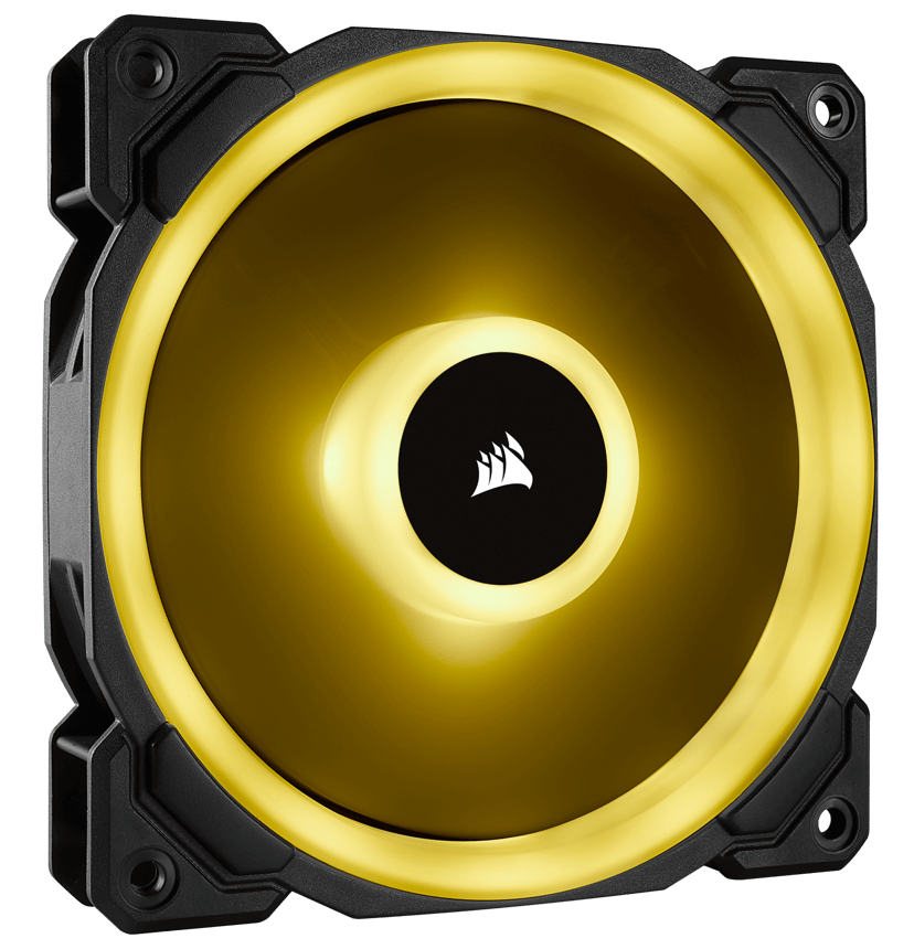 Corsair LL120 RGB PWM Single P Fläkt Svart, Vit