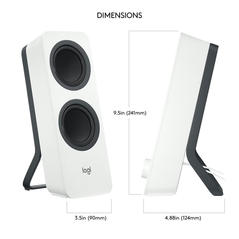 Logitech Z207 Wit