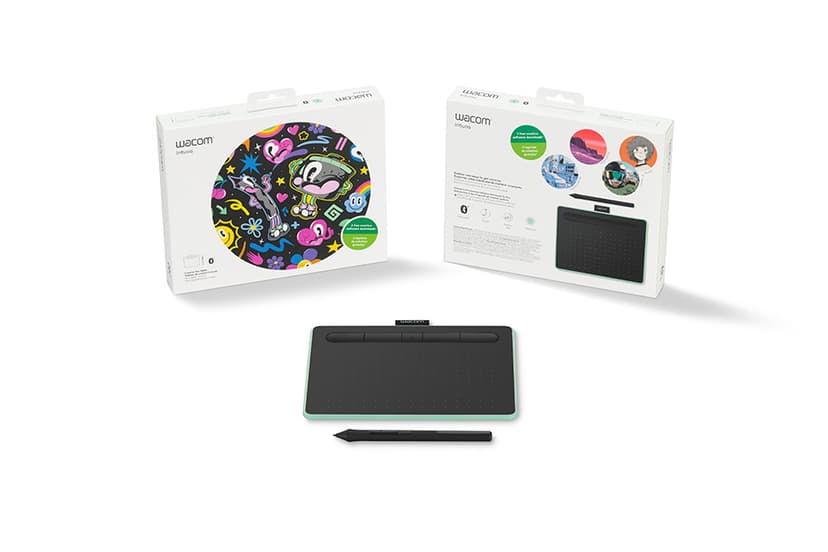 Wacom Intuos Pen Tablet Bluetooth Small Black/Green