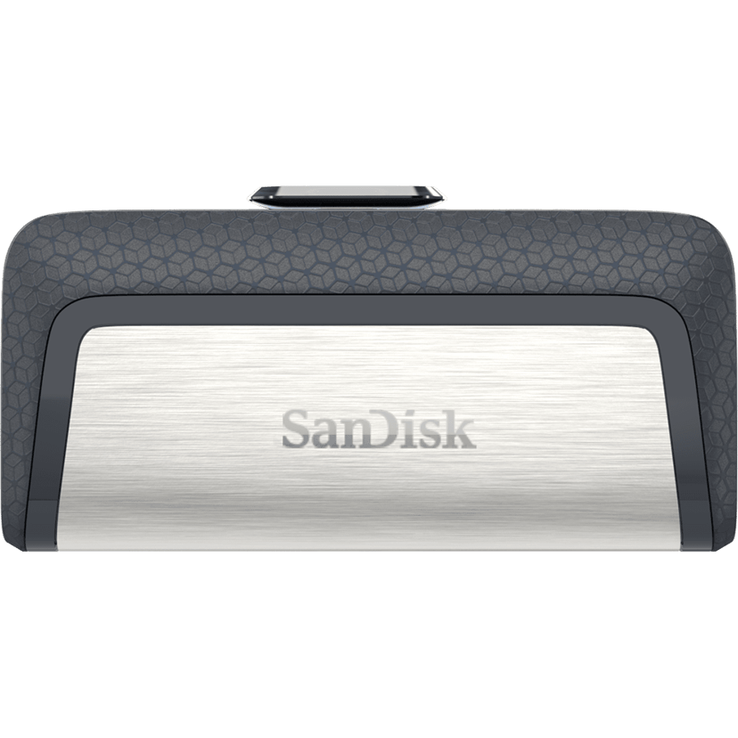 SanDisk Ultra Dual 64GB USB Type-A / USB Type-C Musta, Hopea