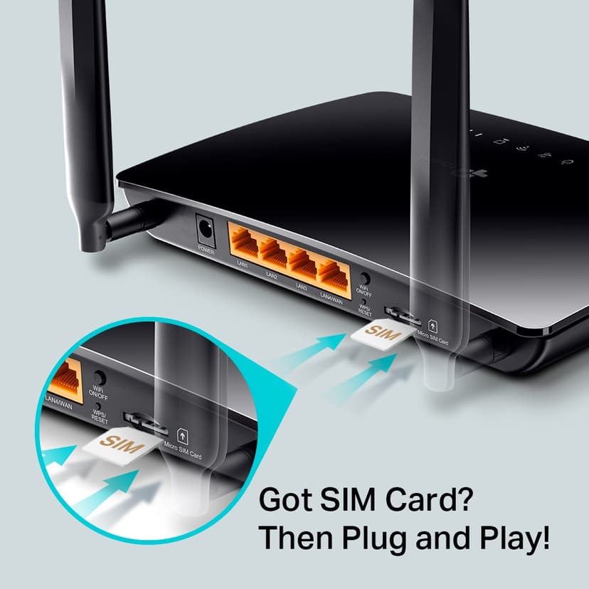 TP-Link Archer MR200 Wireless 4G Router