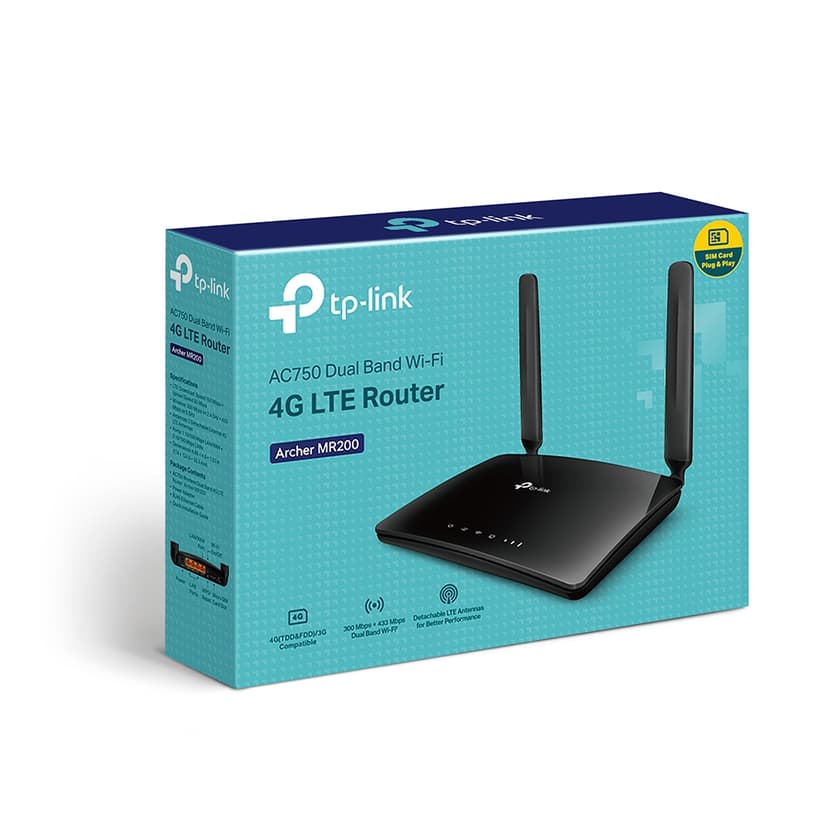 TP-Link Archer MR200 Wireless 4G Router