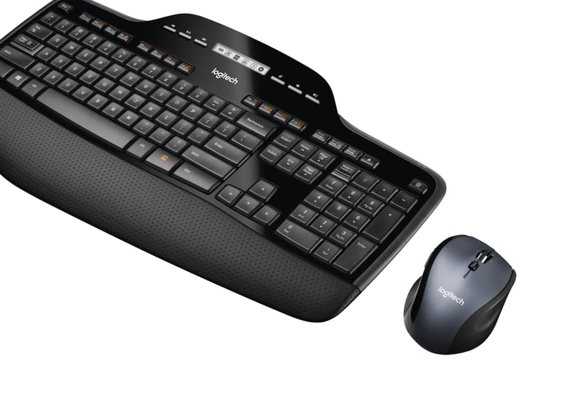 Logitech Wireless Desktop MK710 - tastatur og mus-sæt - US Trådløs US International
