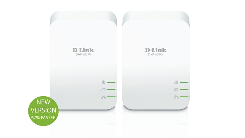 D-Link DHP-601AV AV2 Starter Kit Powerline