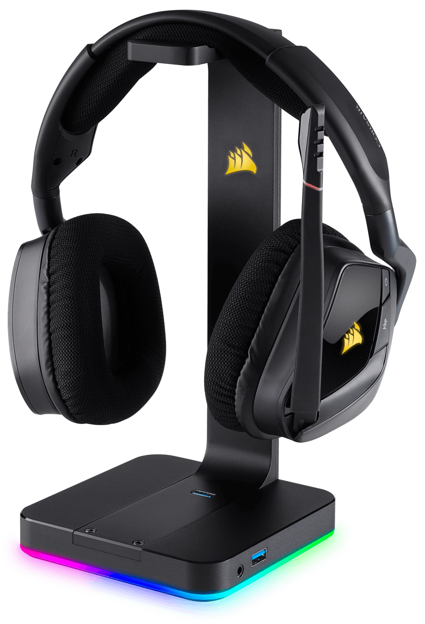 Corsair ST100 RGB Premium Headset Stand Musta
