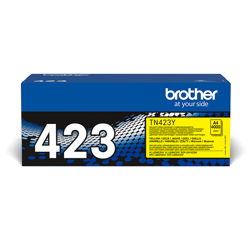 Brother Toner Gul TN-423Y 4K - DCP-L8410