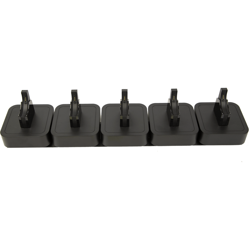 Jabra Headset charging stand Musta