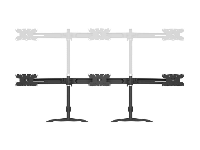 Multibrackets M VESA Desktopmount Triple Stand