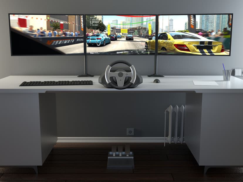 Multibrackets M VESA Desktopmount Triple Stand