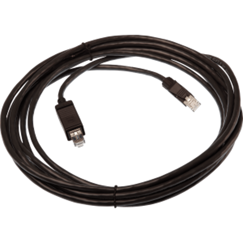 Axis Outdoor RJ45 cable 5M RJ-45 Cat 6 5m Svart