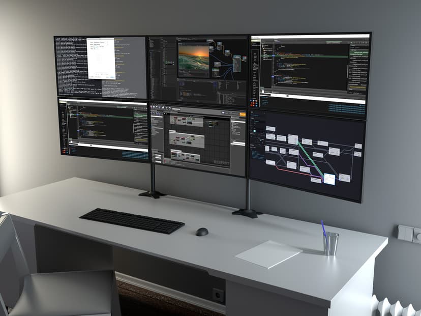Multibrackets M VESA Desktopmount Triple Stand Expansion Kit