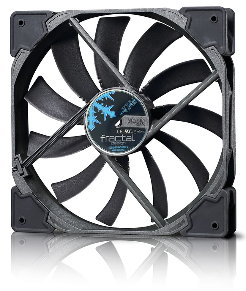 Fractal Design Venturi HF-14 140MM Fläkt Grå, Svart