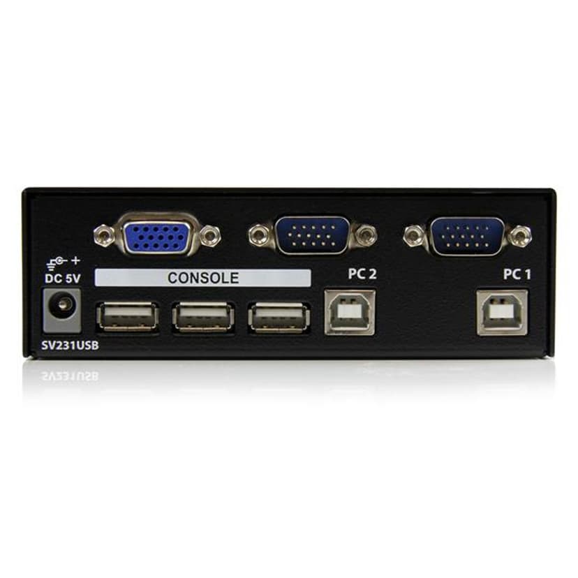 Startech 2 Port Professional USB KVM Switch Kit with Cables