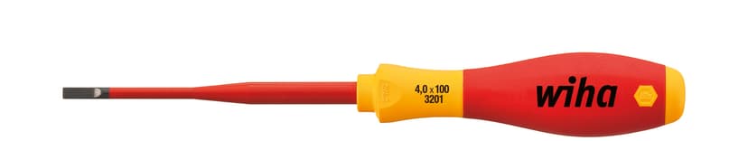 Wiha SoftFinish SlimFix El Isolerad 3.5 Skruvmejsel