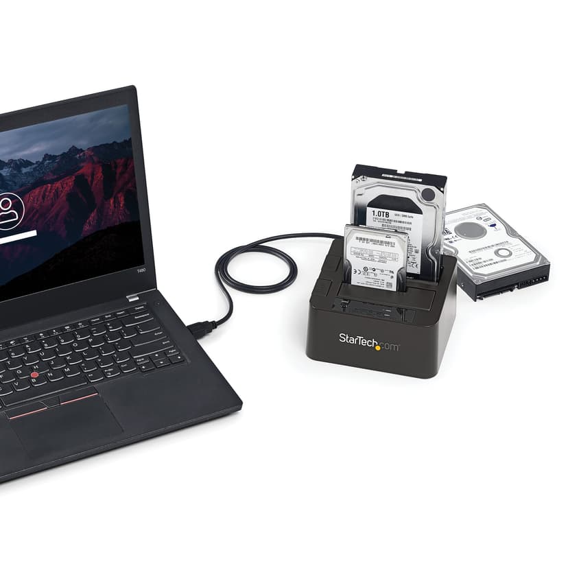 Startech USB 3.1 Gen 2 (10Gbps) Dual-Bay Dock for 2.5"/3.5" SATA Drives