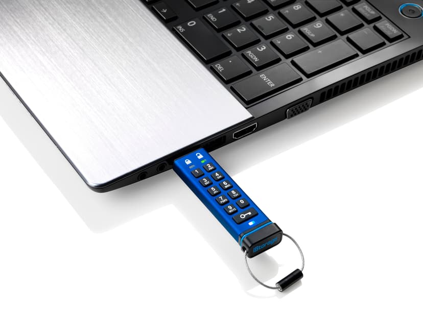 Istorage datAshur PRO 64GB USB Type-A Blauw