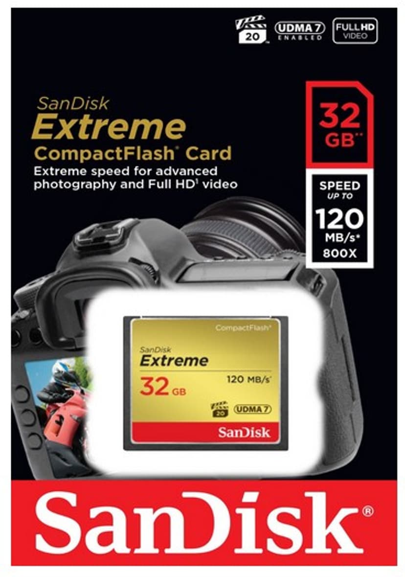 SanDisk Extreme 32GB CompactFlash