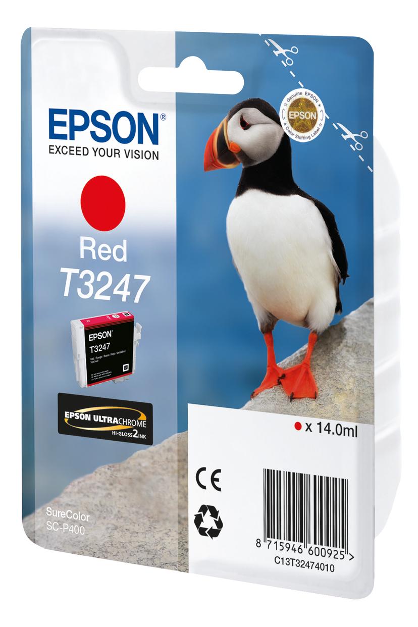 Epson Bläck Röd T3247 - SC-P400