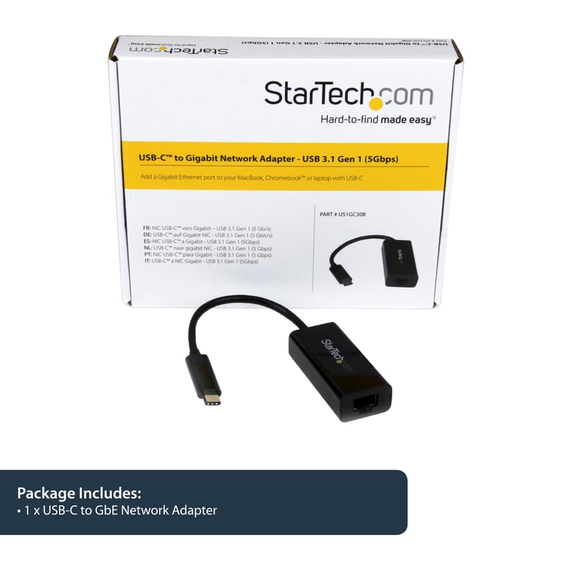 Startech USB C to Gigabit Ethernet Adapter