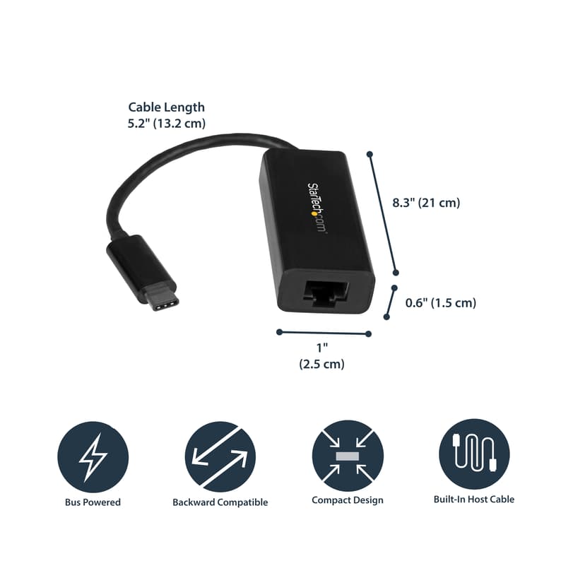 Startech USB C to Gigabit Ethernet Adapter