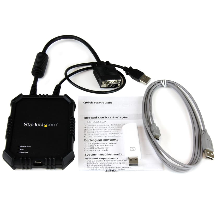 Startech Laptop to Server KVM Console