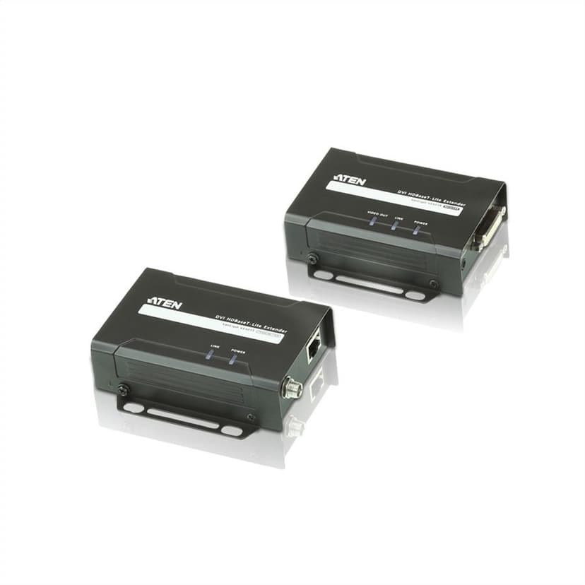 Aten VanCryst VE601 DVI HDBaseT-Lite Extender, Transmitter and Receiver