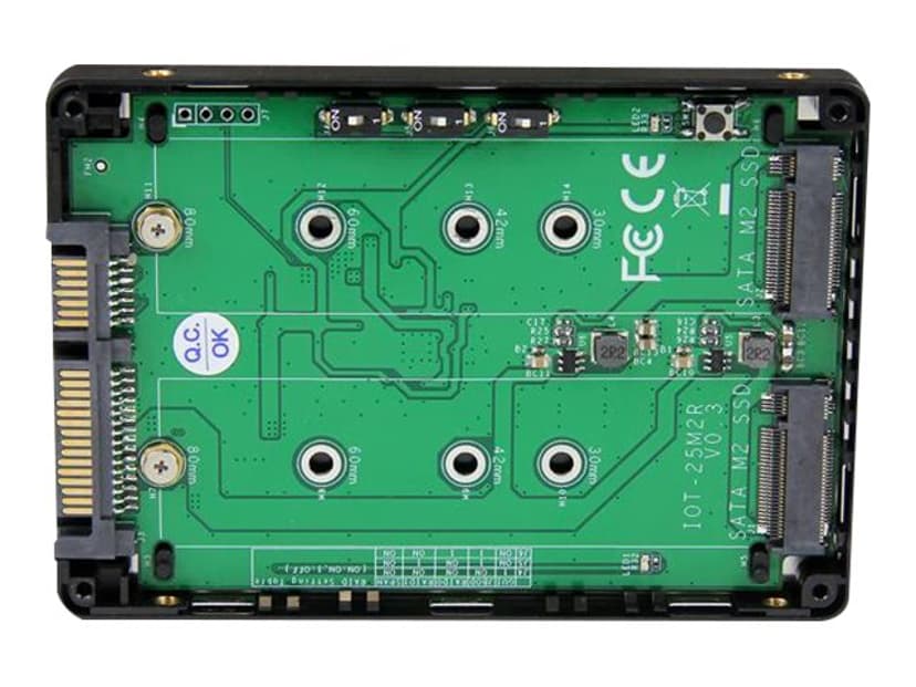 Startech Dual M.2 NGFF SATA Adapter w/ RAID