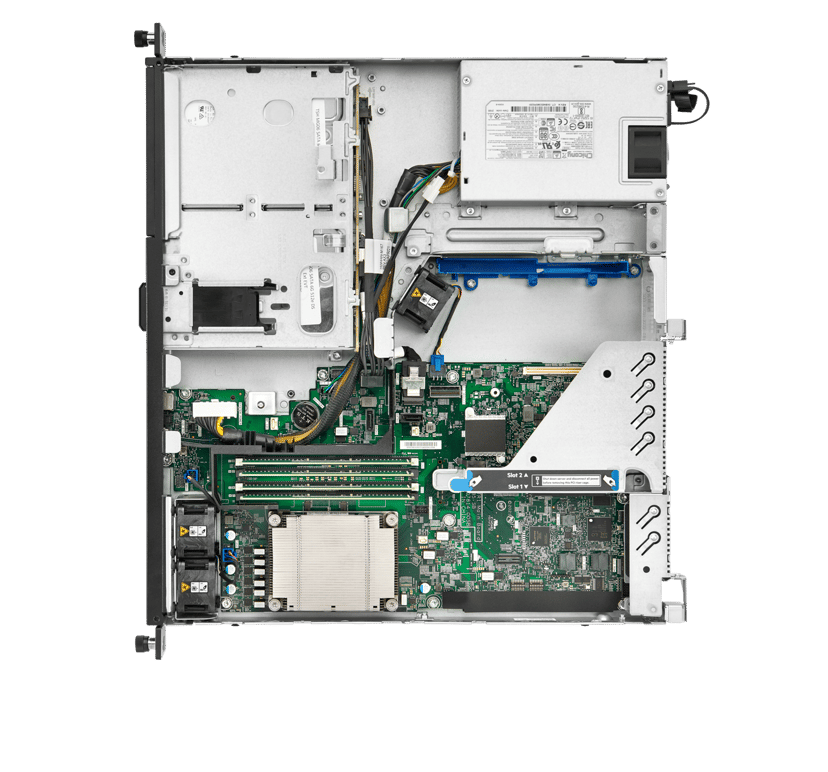 HPE ProLiant DL20 Gen10+ 2x240GB + Extra PSU + Extra RAM