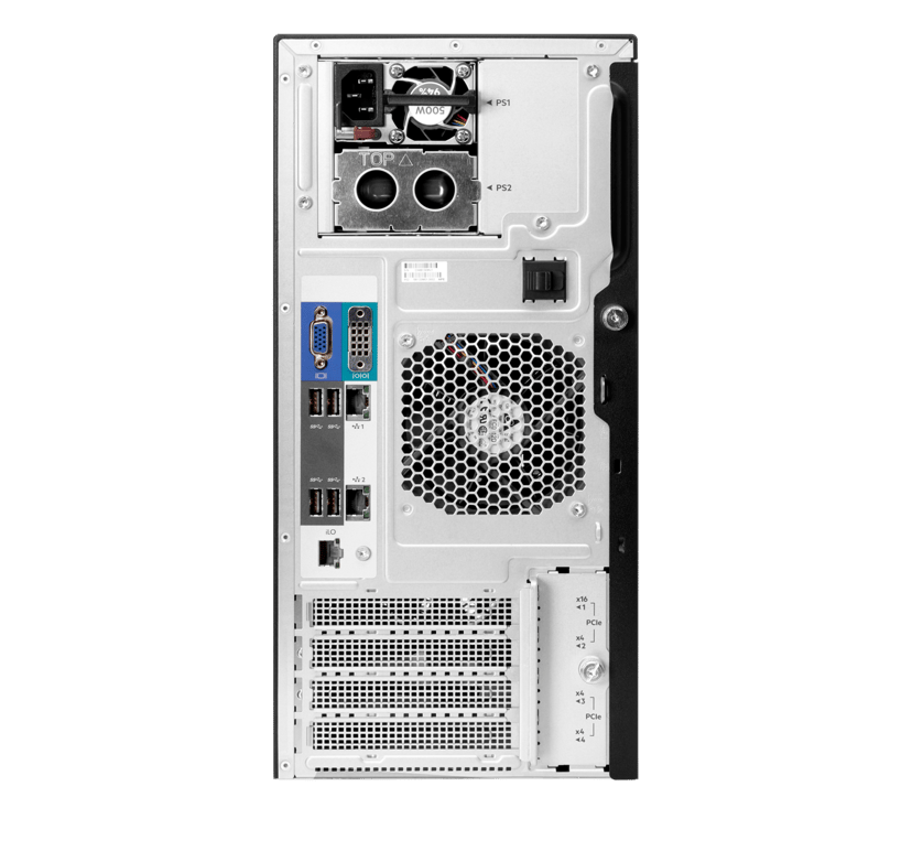 HPE ProLiant ML30 Gen10+ 2x240GB + Extra PSU + Extra RAM